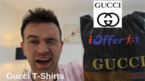 gucci t shirt replica ioffer|Gucci shirt spotting.